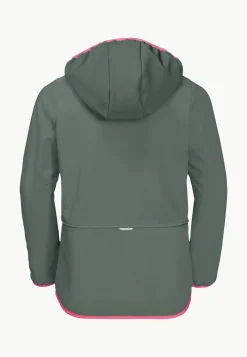 Jack Wolfskin Fourwinds Jacket Kids|Kinderen Voor- En Najaarsjacks/-Jassen|Fleece