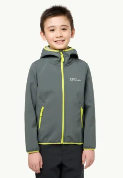 Jack Wolfskin Fourwinds Jacket Kids|Kinderen Voor- En Najaarsjacks/-Jassen|Windjacks