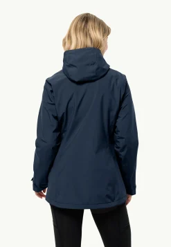 Jack Wolfskin Glaabach 3in1 Jkt W|DAMES Wandelen|Voor- En Najaarsjacks/-Jassen