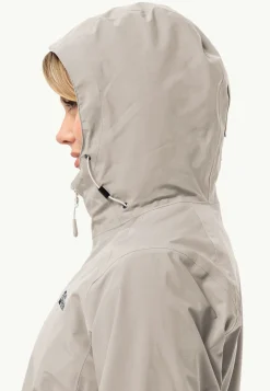 Jack Wolfskin Glaabach 3in1 Jkt W|DAMES Wandelen|Voor- En Najaarsjacks/-Jassen