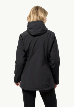 Jack Wolfskin Glaabach 3in1 Jkt W|DAMES Wandelen|Voor- En Najaarsjacks/-Jassen