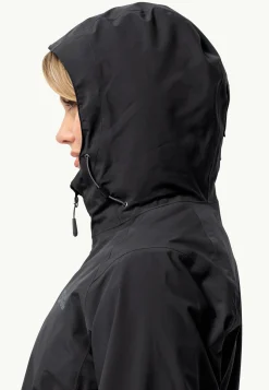 Jack Wolfskin Glaabach 3in1 Jkt W|DAMES Wandelen|Voor- En Najaarsjacks/-Jassen