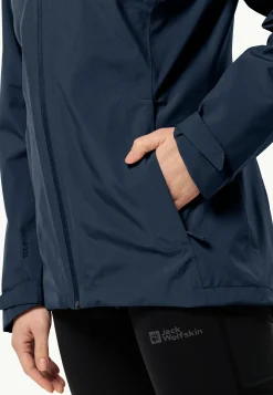 Jack Wolfskin Glaabach 3in1 Jkt W|DAMES Wandelen|Voor- En Najaarsjacks/-Jassen