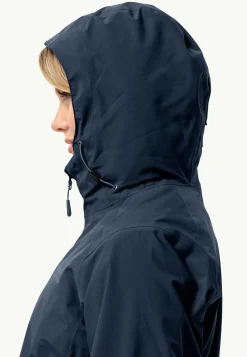 Jack Wolfskin Glaabach 3in1 Jkt W|DAMES Wandelen|Voor- En Najaarsjacks/-Jassen