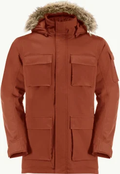 Jack Wolfskin Glacier Canyon Parka|Heren Lifestyle|Voor- En Najaarsjacks/-Jassen