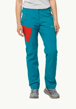 Jack Wolfskin Glastal Pants W|DAMES Wandelen|Softshellbroeken