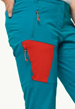 Jack Wolfskin Glastal Pants W|DAMES Wandelen|Softshellbroeken