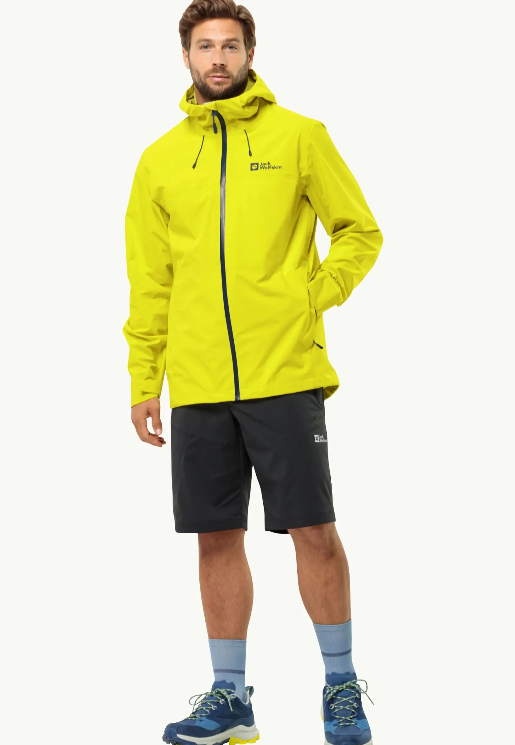 Jack Wolfskin Glastal Shorts M|Heren Wandelen|Shorts