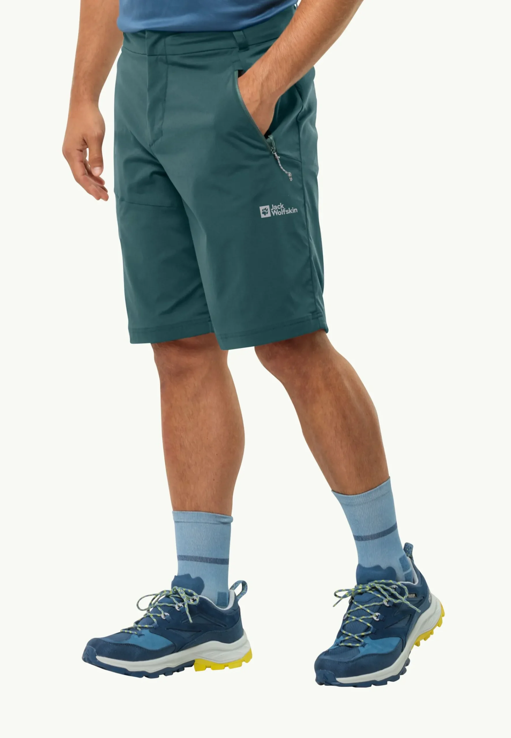 Jack Wolfskin Glastal Shorts M|Heren Wandelen|Shorts