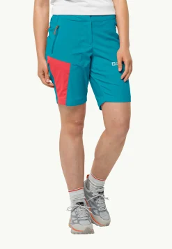 Jack Wolfskin Glastal Shorts W|DAMES Wandelen|Rokken & Shorts