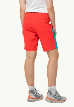 Jack Wolfskin Glastal Shorts W|DAMES Wandelen|Rokken & Shorts