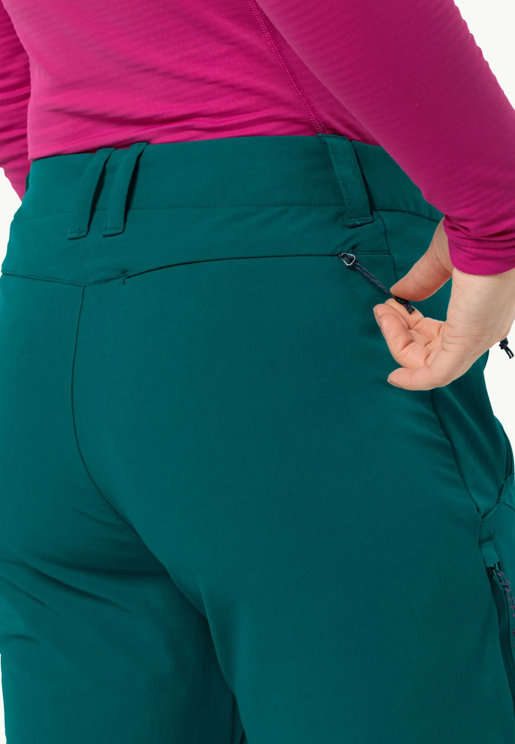Jack Wolfskin Glastal Winter Pants W|DAMES Wandelen|Softshellbroeken