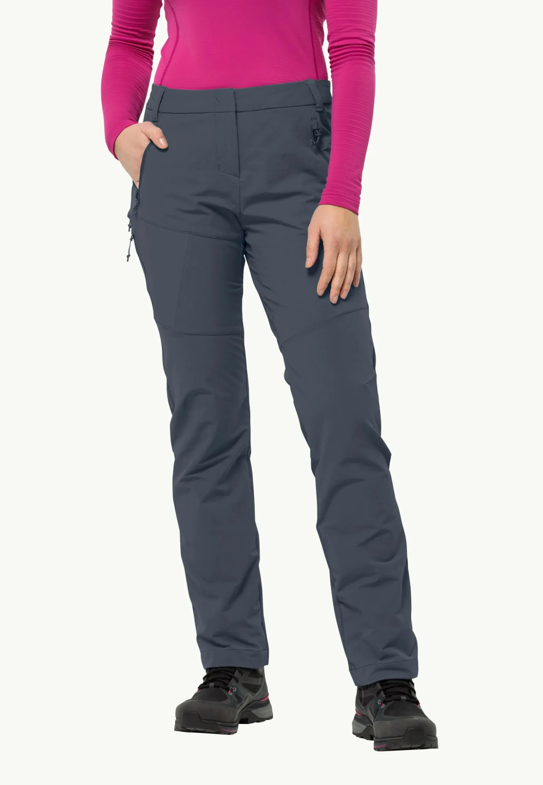 Jack Wolfskin Glastal Winter Pants W|DAMES Wandelen|Softshellbroeken