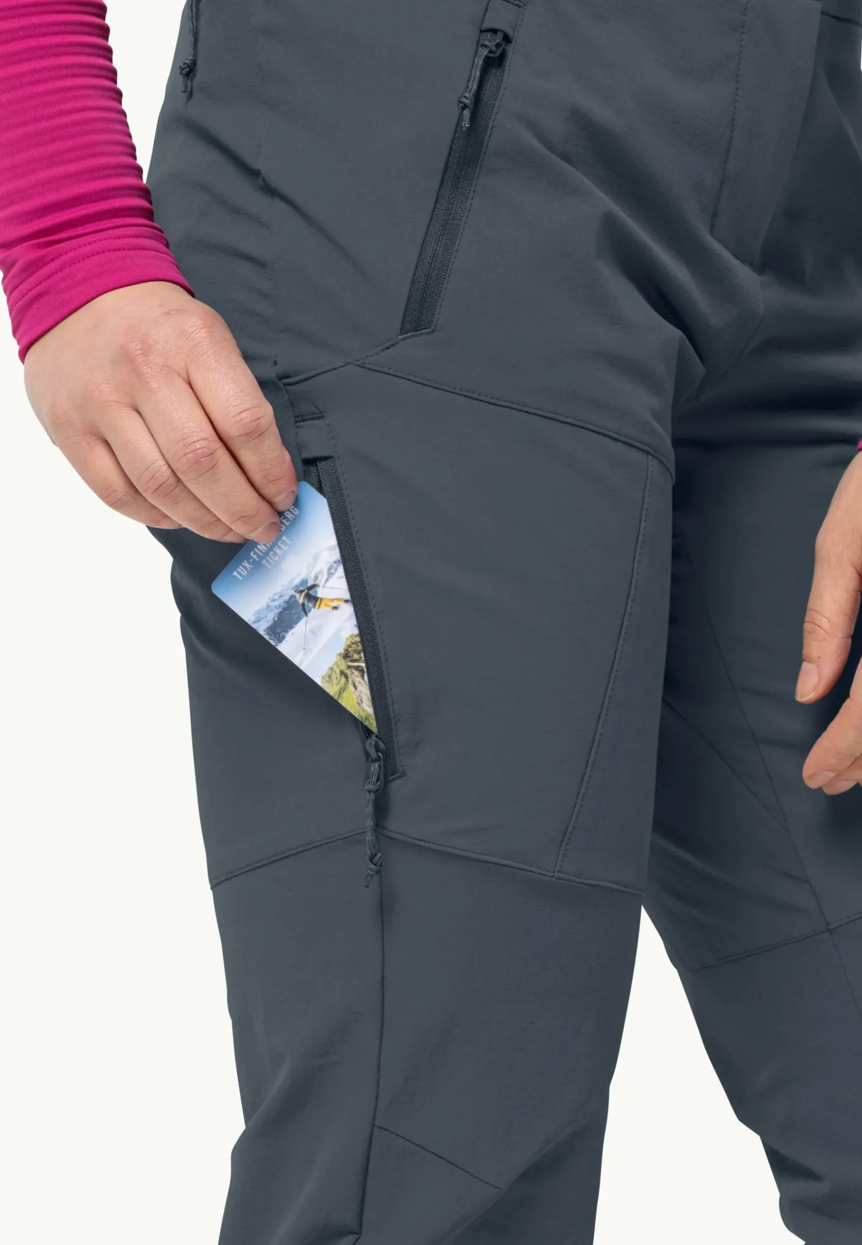Jack Wolfskin Glastal Winter Pants W|DAMES Wandelen|Softshellbroeken