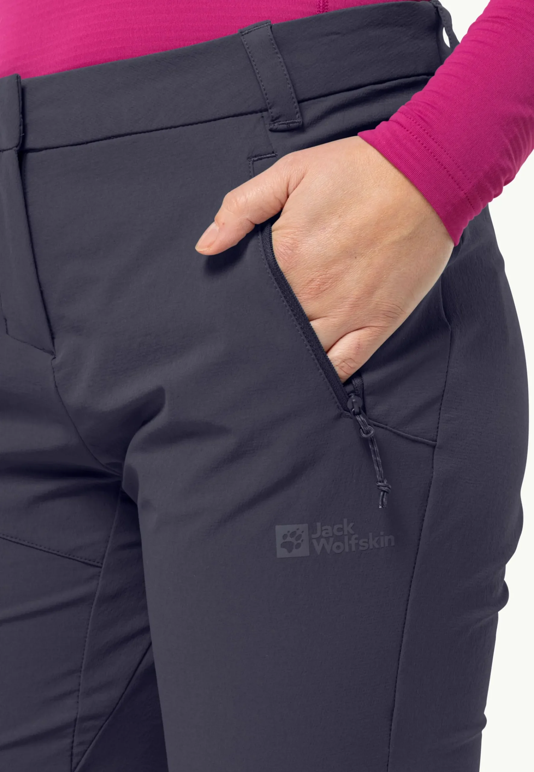 Jack Wolfskin Glastal Winter Pants W|DAMES Wandelen|Softshellbroeken