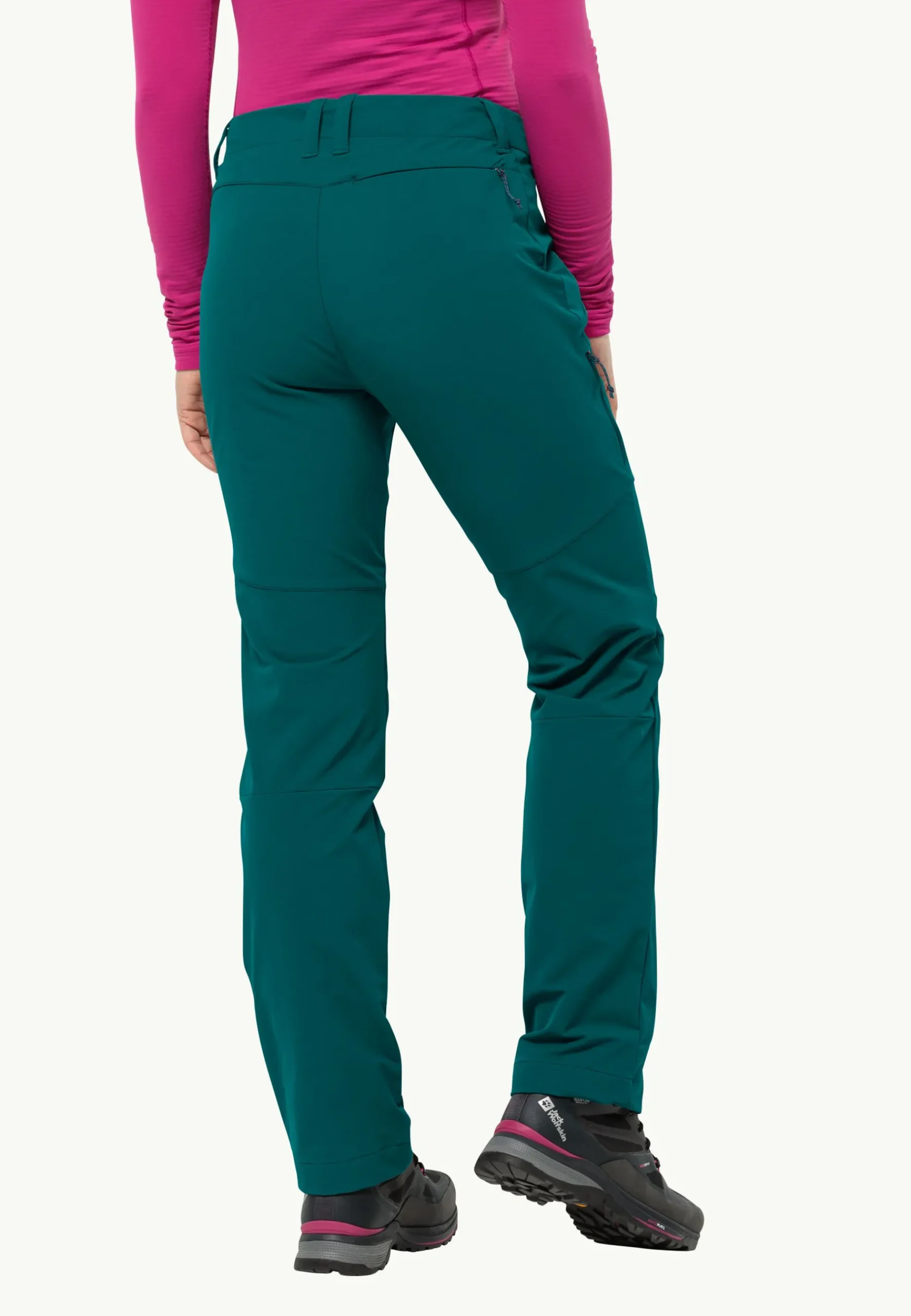 Jack Wolfskin Glastal Winter Pants W|DAMES Wandelen|Softshellbroeken
