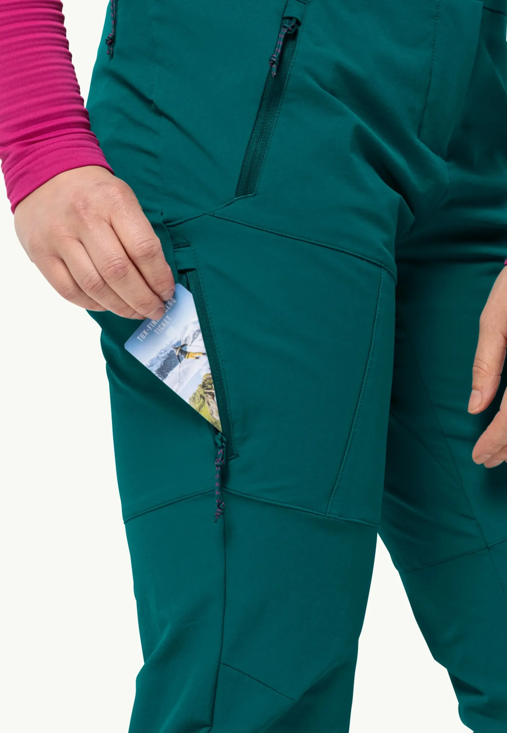 Jack Wolfskin Glastal Winter Pants W|DAMES Wandelen|Softshellbroeken