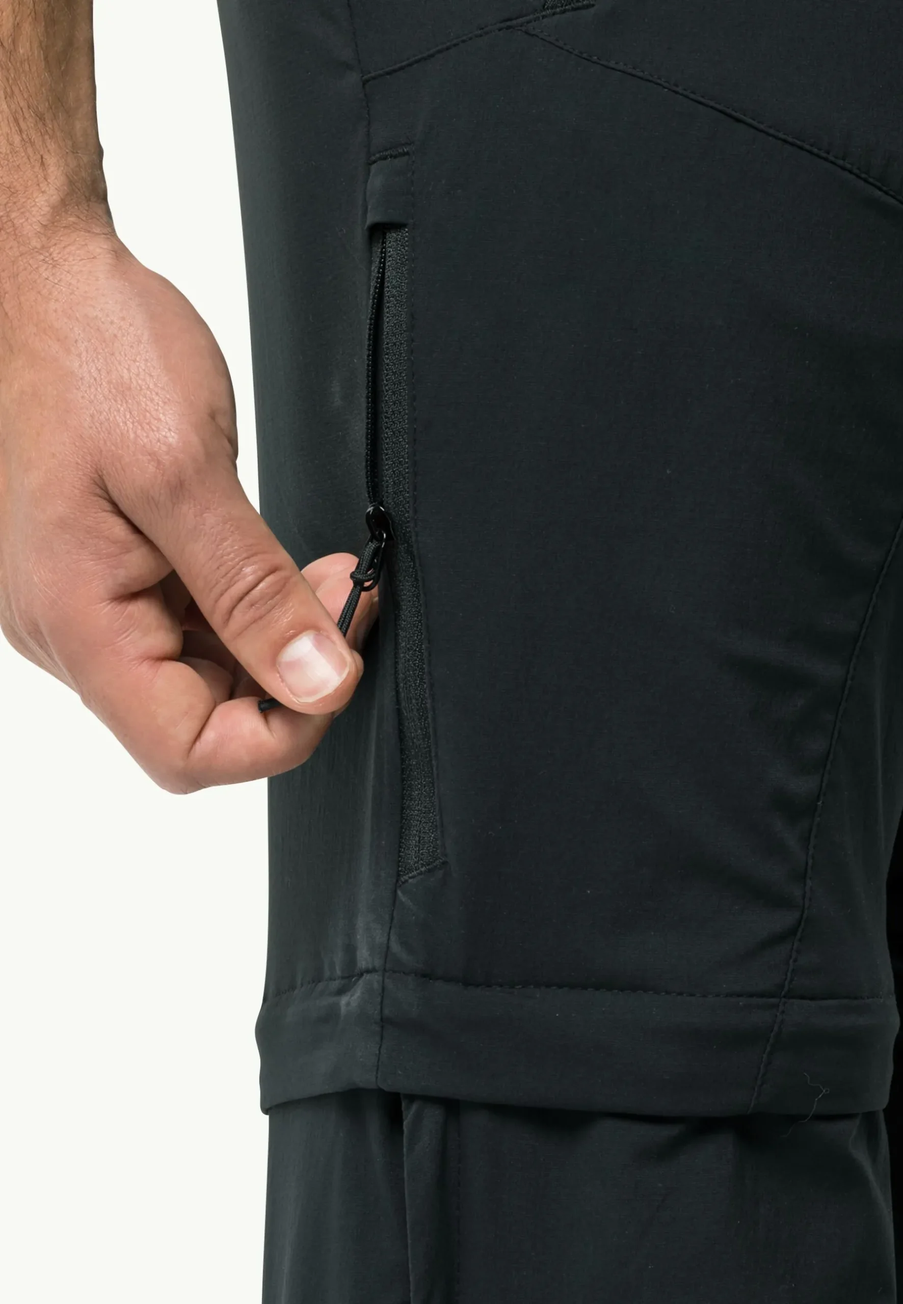Jack Wolfskin Glastal Zip Away Pants M|Heren Wandelen|Softshellbroeken