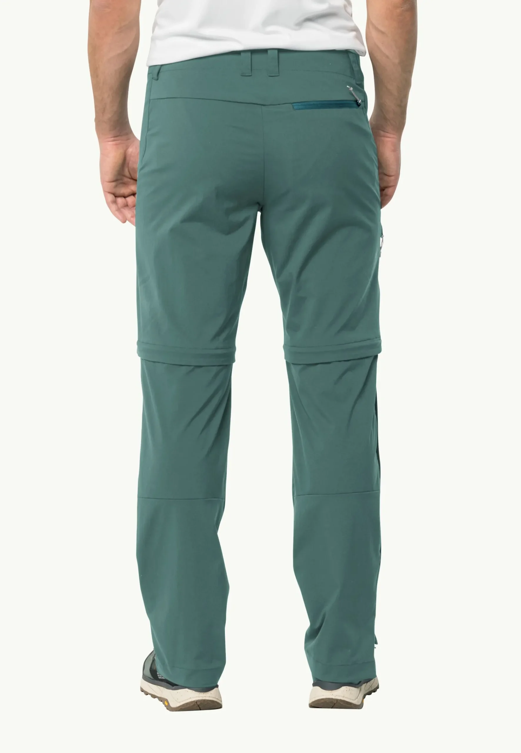 Jack Wolfskin Glastal Zip Away Pants M|Heren Wandelen|Softshellbroeken