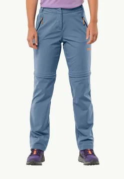 Jack Wolfskin Glastal Zip Off Pants W|DAMES Wandelen|Softshellbroeken
