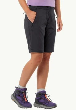 Jack Wolfskin Glastal Zip Off Pants W|DAMES Wandelen|Softshellbroeken