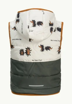 Jack Wolfskin Gleely Ins Hooded Vest K|Kinderen Voor- En Najaarsjacks/-Jassen|Fleece
