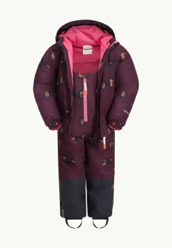 Jack Wolfskin Gleely 2l Ins Print Bib K|Kinderen Sneeuwbroeken En Sneeuwpakken|Winterjacks