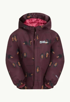 Jack Wolfskin Gleely 2l Ins Print Jkt K|Kinderen Voor- En Najaarsjacks/-Jassen|Winterjacks