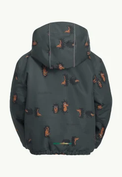 Jack Wolfskin Gleely 2l Ins Print Jkt K|Kinderen Voor- En Najaarsjacks/-Jassen|Winterjacks