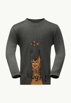 Jack Wolfskin Gleely Longsleeve K|Kinderen Functionele Shirts|T-Shirts & Longsleeves