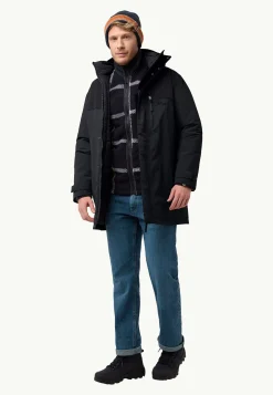 Jack Wolfskin Gletschersee Parka M|Heren Voor- En Najaarsjacks/-Jassen|Winterjacks