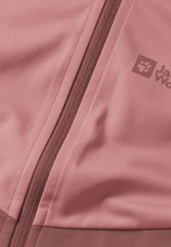 Jack Wolfskin Go Hike Softshell W|DAMES Wandelen|Voor- En Najaarsjacks/-Jassen