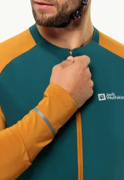 Jack Wolfskin Gravex Fz Ls M|Heren Fietsen|Functionele Shirts