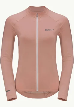 Jack Wolfskin Gravex Fz Ls W|DAMES Fietsen|Functionele Shirts
