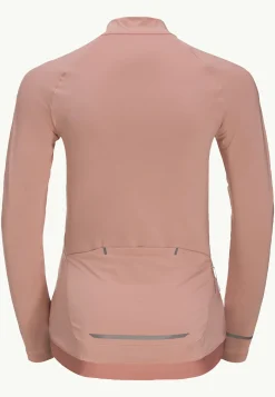 Jack Wolfskin Gravex Fz Ls W|DAMES Fietsen|Functionele Shirts