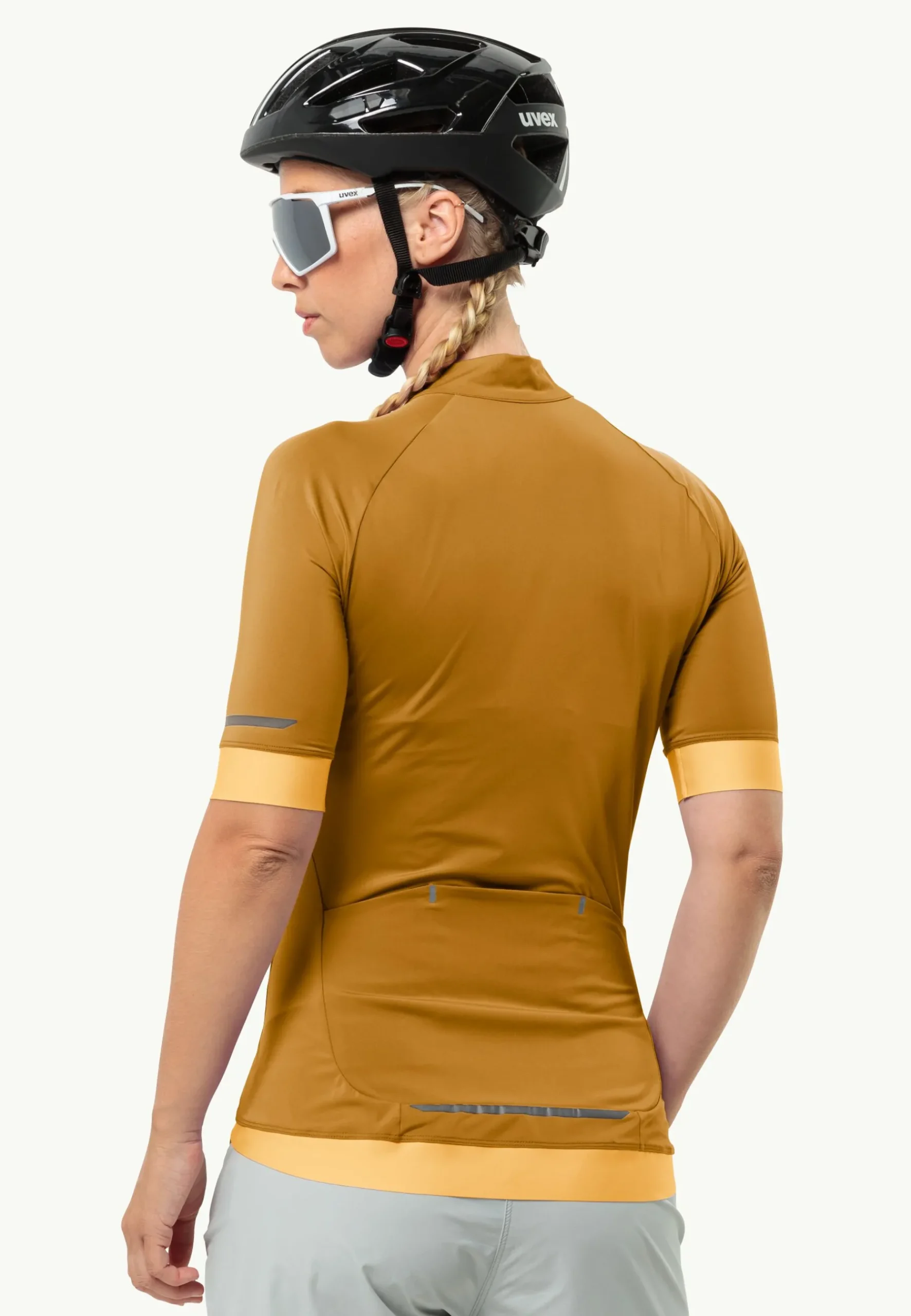 Jack Wolfskin Gravex Fz S|s W|DAMES Fietsen|Functionele Shirts