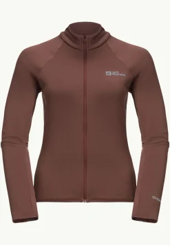 Jack Wolfskin Gravex Thermo Fz W|DAMES Fietsen|Fleece