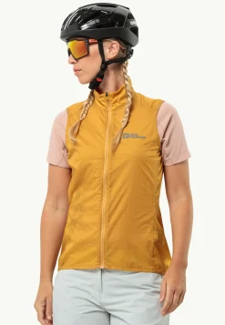 Jack Wolfskin Gravex Wind Vest W|DAMES Fietsen|Voor- En Najaarsjacks/-Jassen
