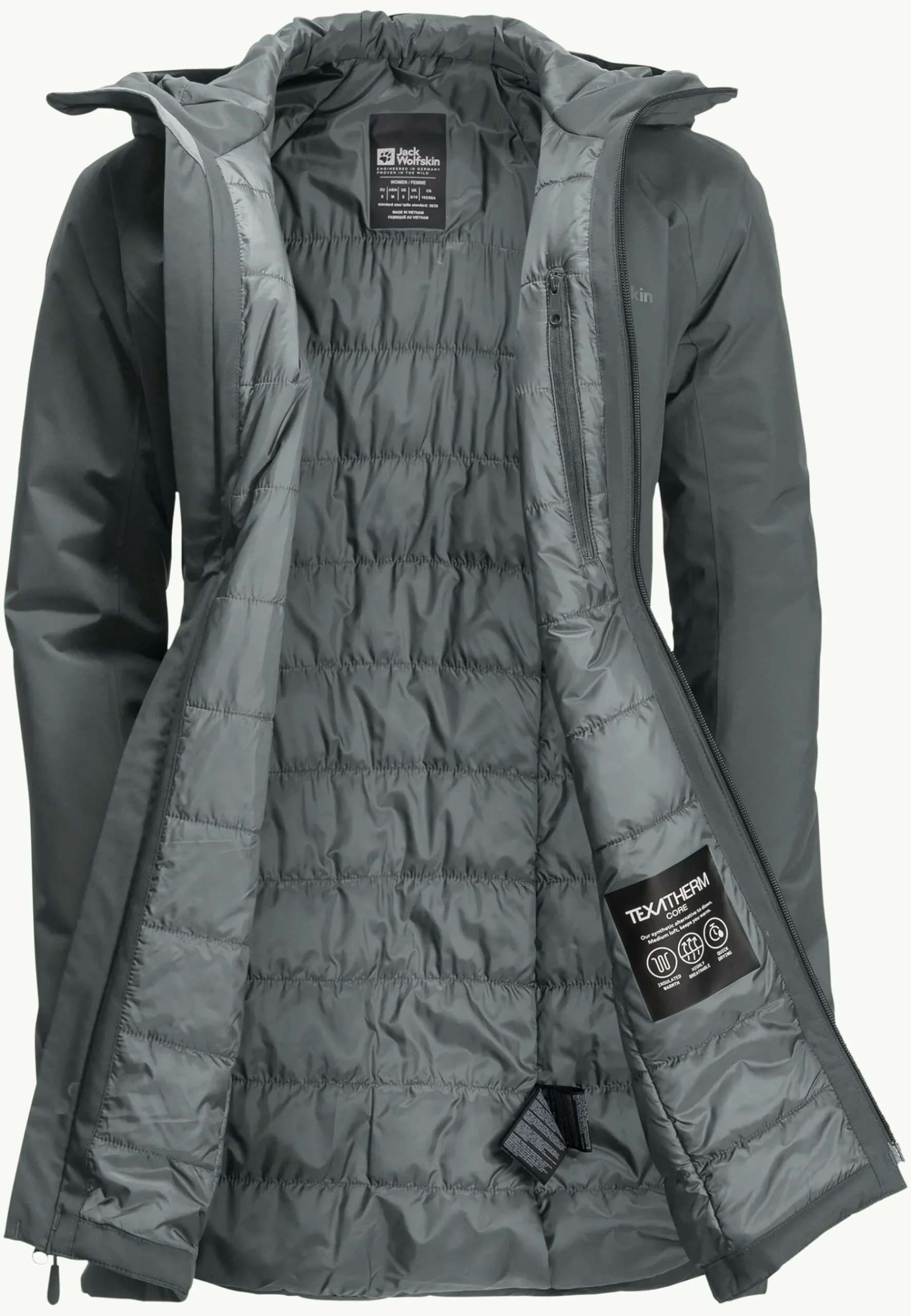 Jack Wolfskin Heidelstein Ins Jkt W|DAMES Lifestyle|Wandelen
