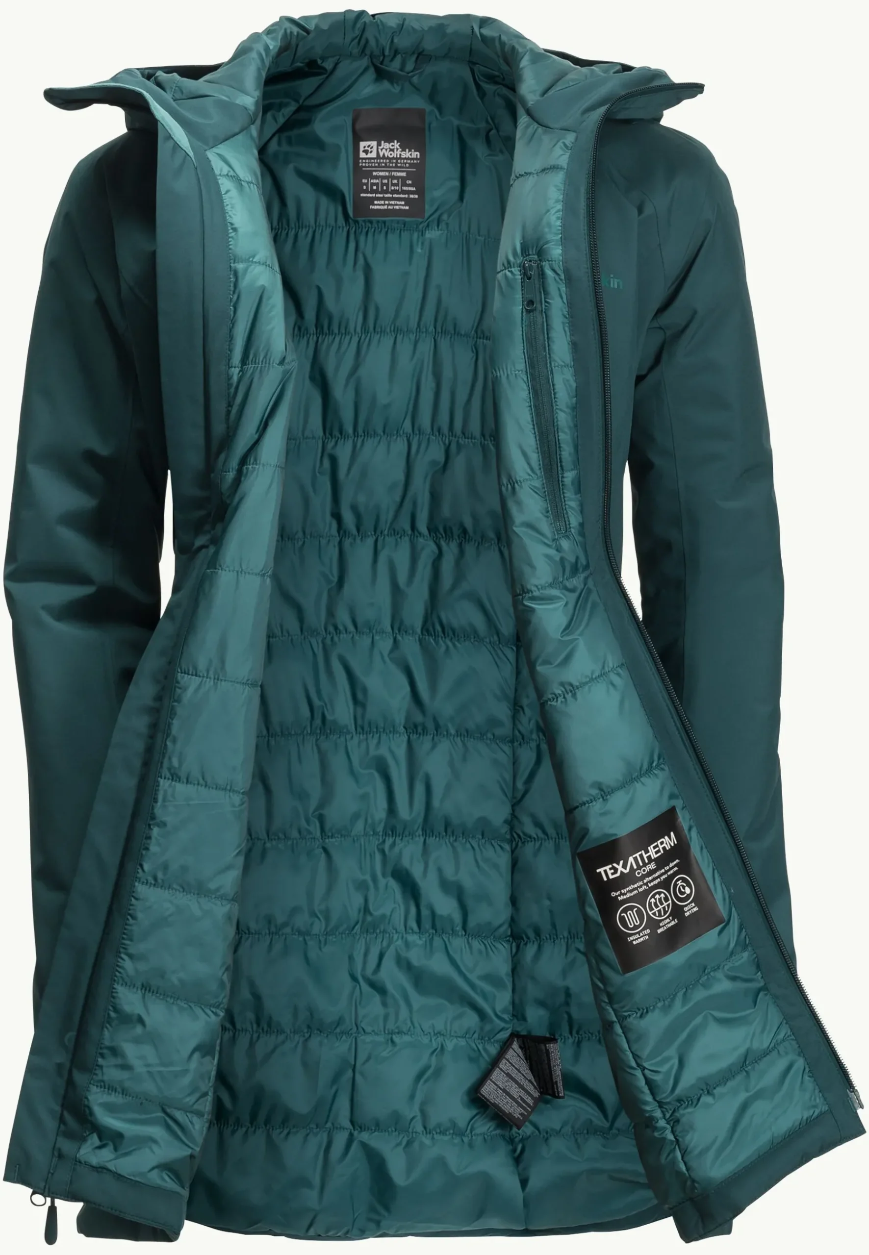Jack Wolfskin Heidelstein Ins Jkt W|DAMES Lifestyle|Wandelen