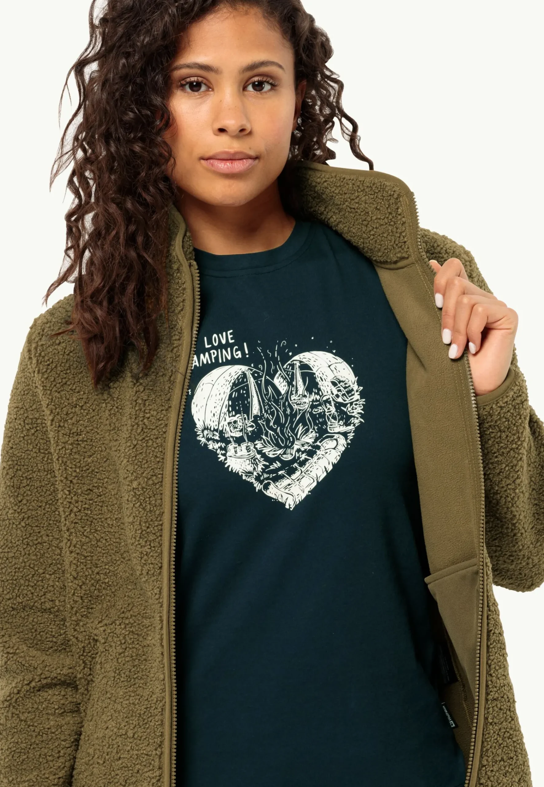 Jack Wolfskin High Curl Jacket W|DAMES Lifestyle|Voor- En Najaarsjacks/-Jassen