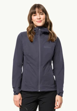 Jack Wolfskin Highest Peak Jacket W|DAMES Wandelen|Voor- En Najaarsjacks/-Jassen