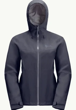 Jack Wolfskin Highest Peak 3l Jkt W|DAMES Wandelen|Voor- En Najaarsjacks/-Jassen