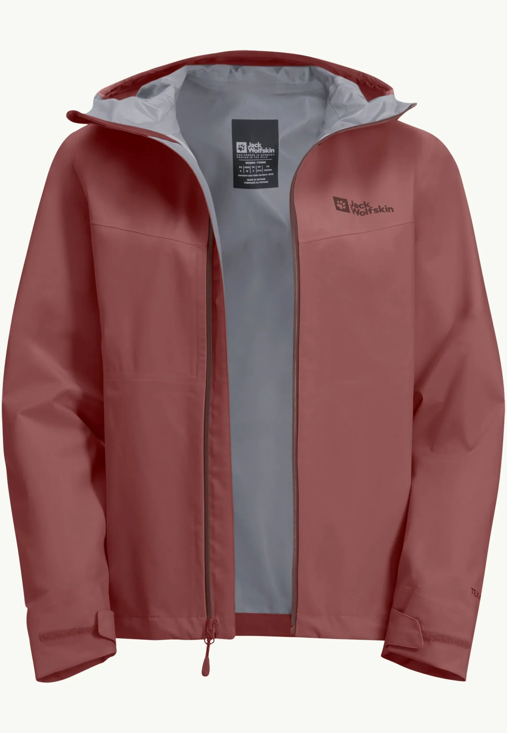 Jack Wolfskin Highest Peak 3l Jkt W|DAMES Wandelen|Voor- En Najaarsjacks/-Jassen