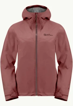 Jack Wolfskin Highest Peak 3l Jkt W|DAMES Wandelen|Voor- En Najaarsjacks/-Jassen