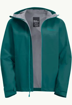 Jack Wolfskin Highest Peak 3l Jkt W|DAMES Wandelen|Voor- En Najaarsjacks/-Jassen