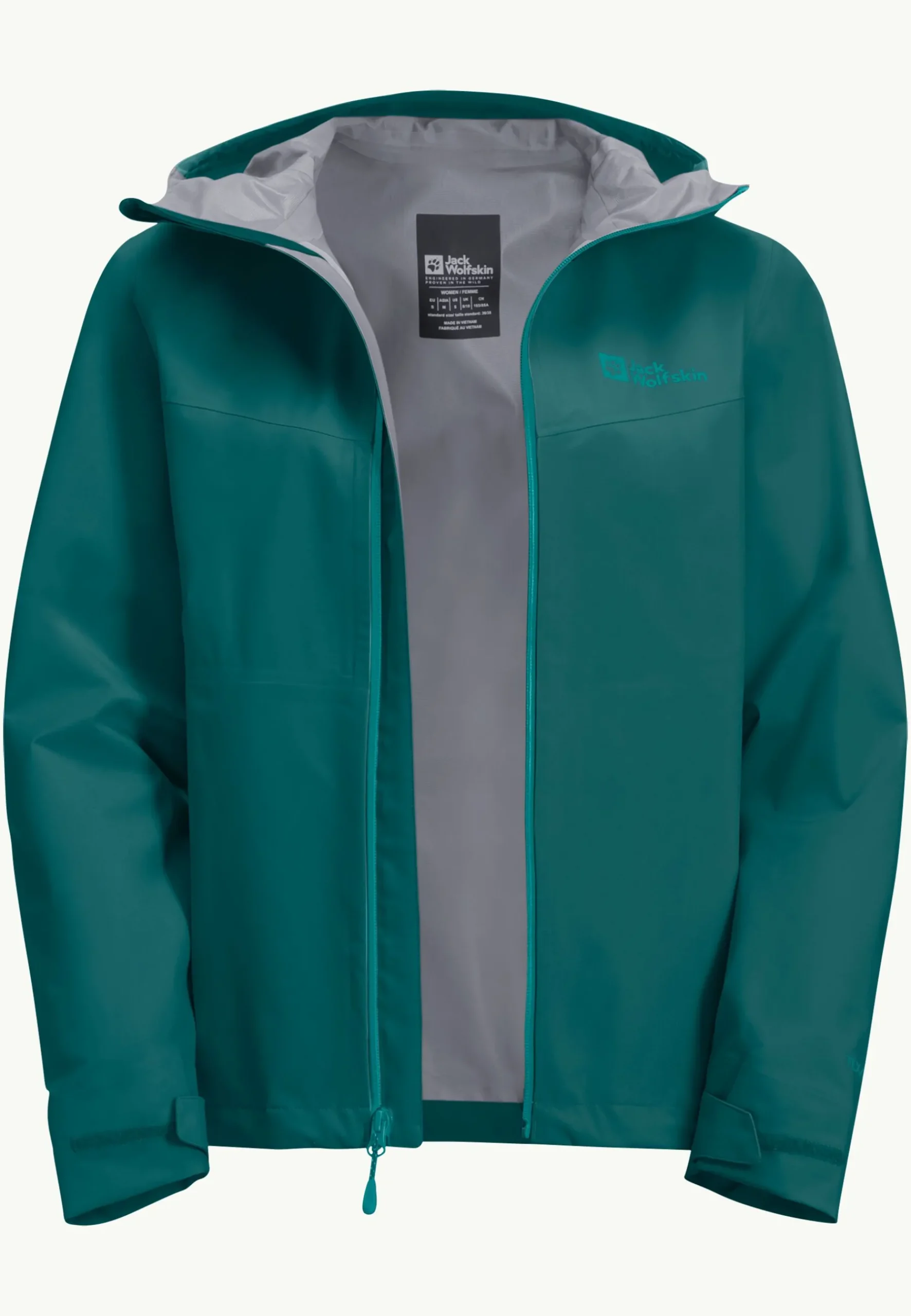 Jack Wolfskin Highest Peak 3l Jkt W|DAMES Wandelen|Voor- En Najaarsjacks/-Jassen