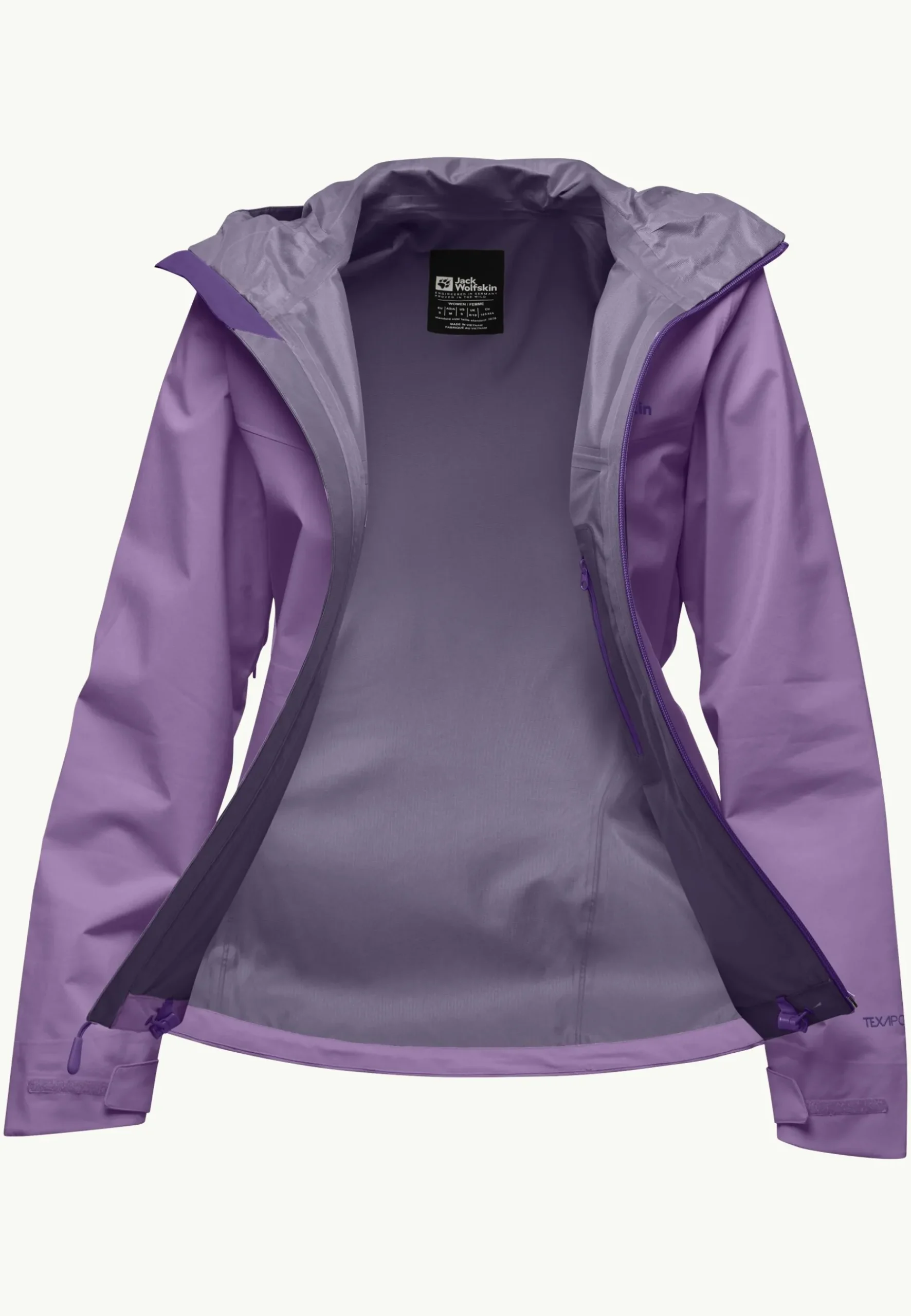Jack Wolfskin Highest Peak 3l Jkt W|DAMES Wandelen|Voor- En Najaarsjacks/-Jassen