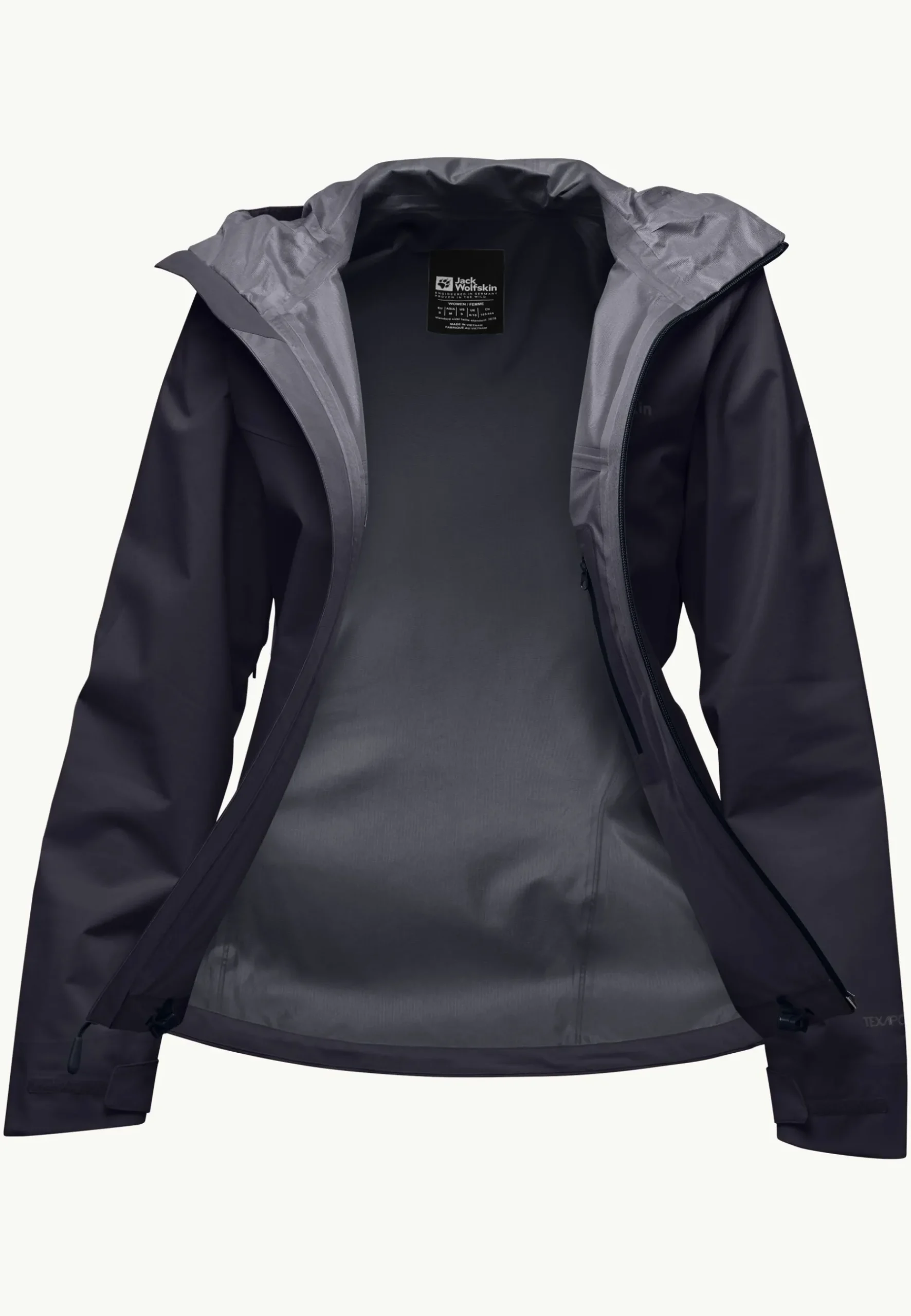 Jack Wolfskin Highest Peak 3l Jkt W|DAMES Wandelen|Voor- En Najaarsjacks/-Jassen
