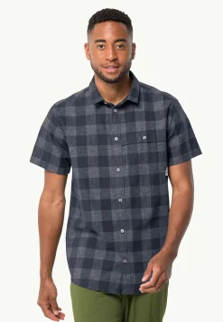 Jack Wolfskin Highlands Shirt M|Heren Lifestyle|Overhemden
